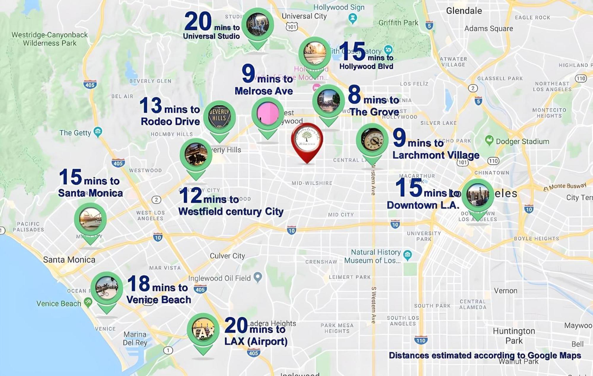 Los Angeles 3Br Villa Suites With Free Parking Екстериор снимка